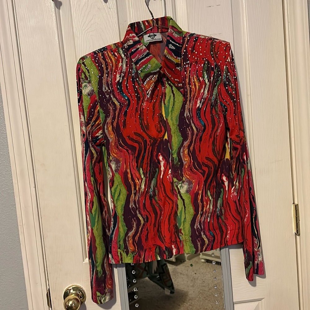 Women’s western horse showmanship shirt